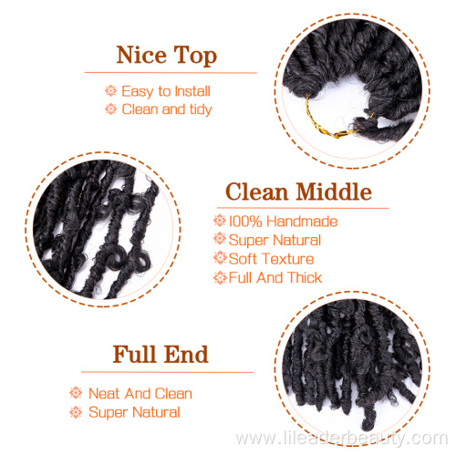 12inch Butterfly Locs Crochet Hair Synthetic Hair Extension